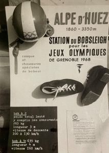 Affiche promotionnelle - JO Grenoble 1968