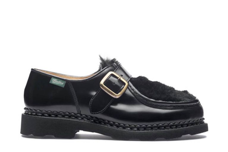 Michael Bride Lapin Gloss noir/lapin - Genuine rubber sole