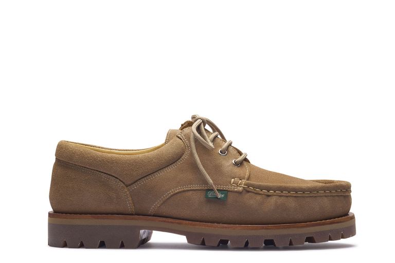 Thiers Velours muscade - Genuine rubber sole