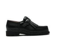Lisse/poils noir - Genuine rubber sole