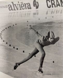 Epreuve de patinage de vitesse individuelle - JO Grenoble 1968