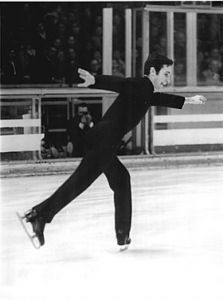 Epreuve de patinage artistique en solo - JO Grenoble 1968